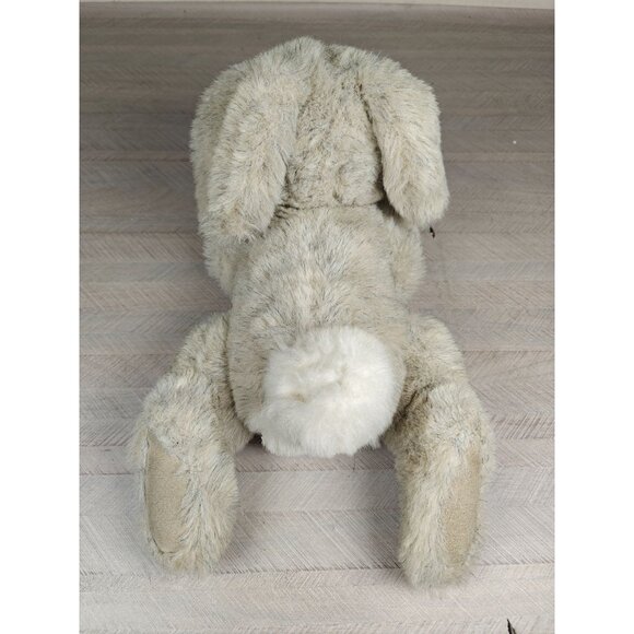 Vintage Gund Jointed Plush Bunny Easter Rabbit Beige Floppy Ears Soft Cuddly - Picture 7 of 10